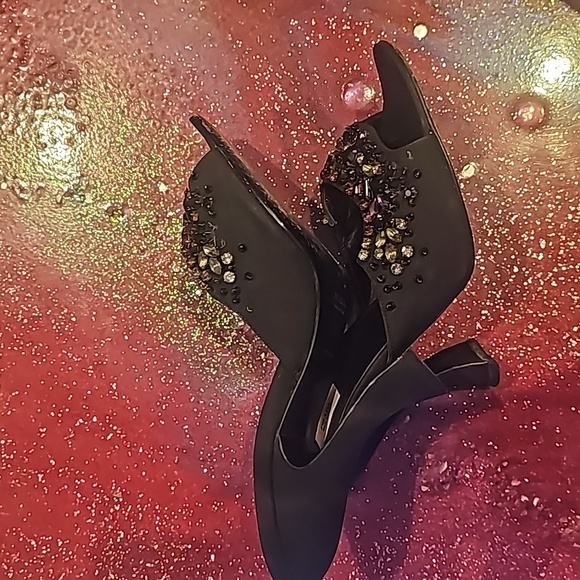 Prada gem embellished heel slides - Picture 2 of 13